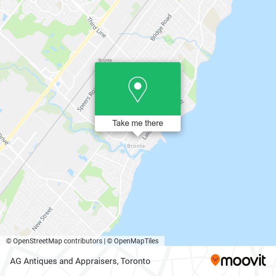 AG Antiques and Appraisers map