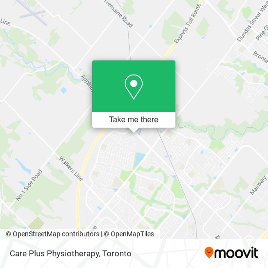 Care Plus Physiotherapy map