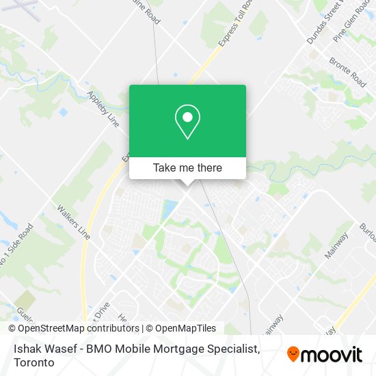 Ishak Wasef - BMO Mobile Mortgage Specialist map
