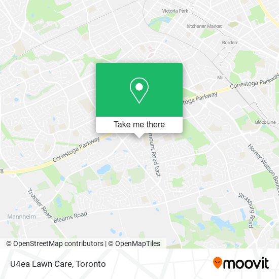 U4ea Lawn Care map