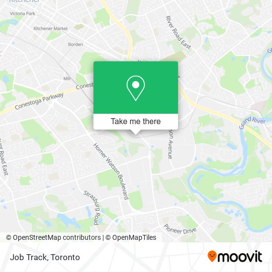 Job Track map