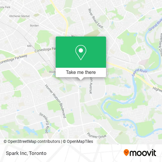 Spark Inc map