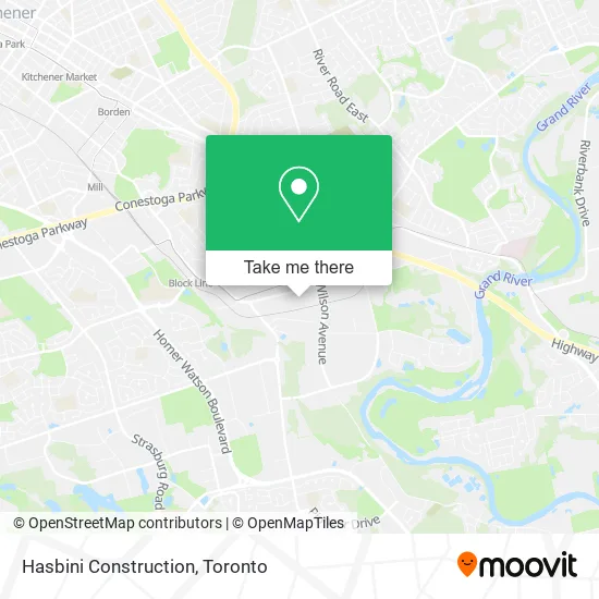 Hasbini Construction map