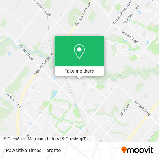 Pawsitive Times map