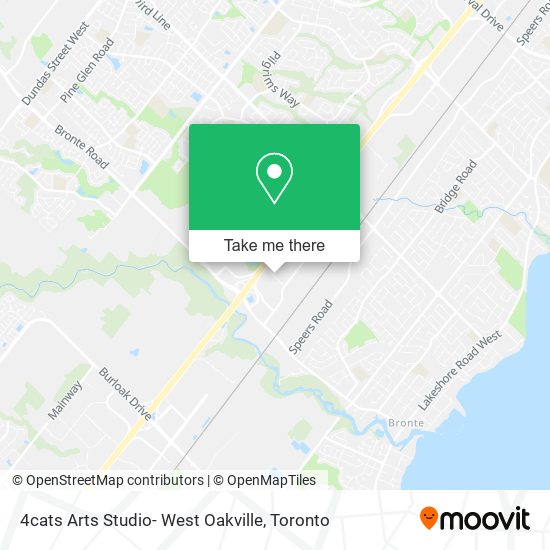 4cats Arts Studio- West Oakville plan