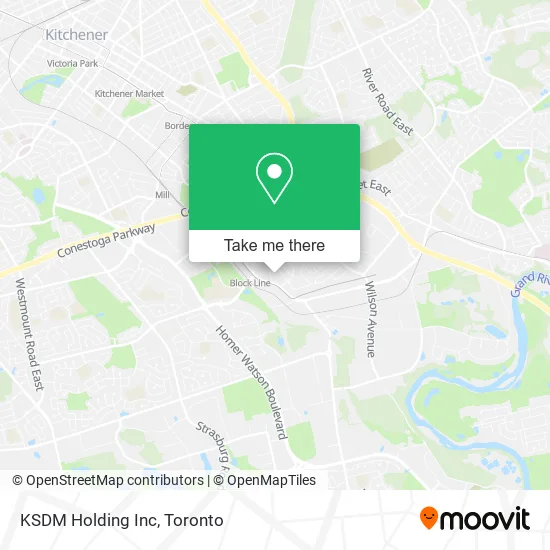 KSDM Holding Inc map