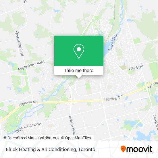 Elrick Heating & Air Conditioning map
