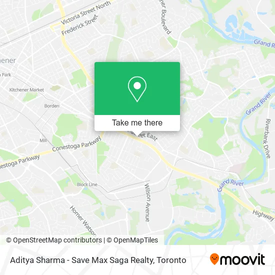Aditya Sharma - Save Max Saga Realty map