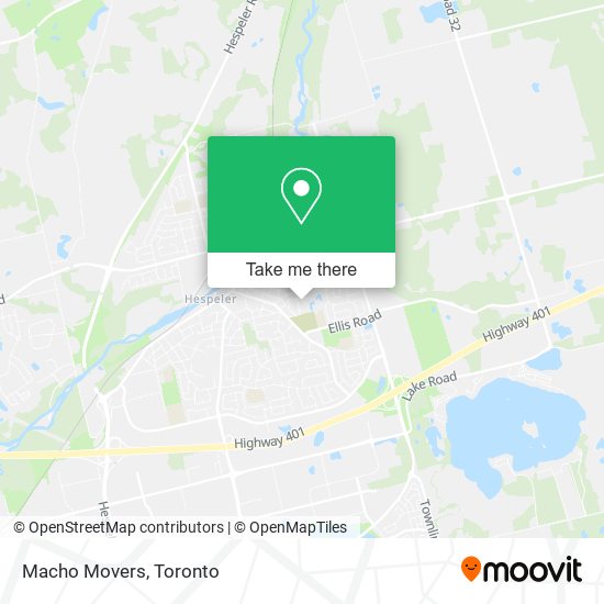 Macho Movers map