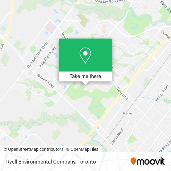 Ryell Environmental Company map