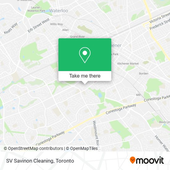 SV Savinon Cleaning map