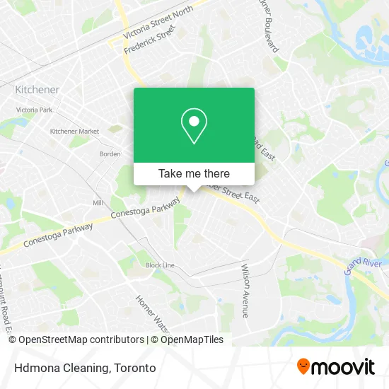 Hdmona Cleaning map