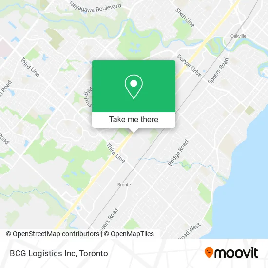 BCG Logistics Inc map
