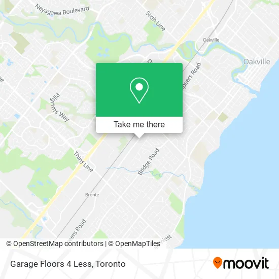 Garage Floors 4 Less map
