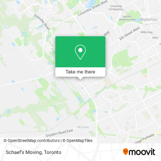 Schaef's Moving map