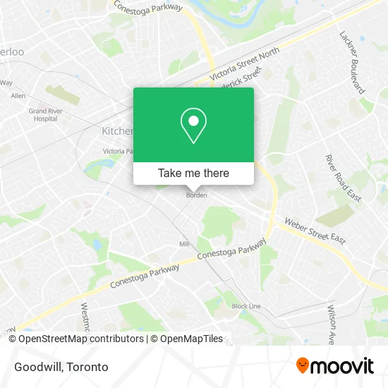 Goodwill map
