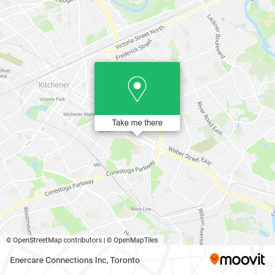 Enercare Connections Inc map