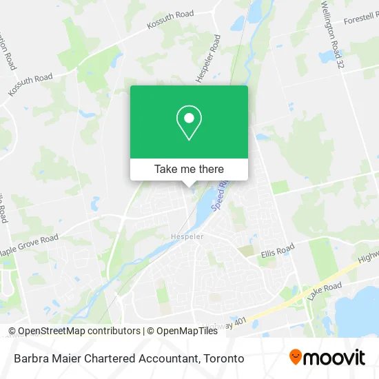 Barbra Maier Chartered Accountant map