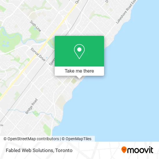 Fabled Web Solutions map