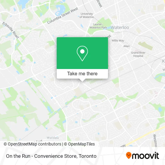 On the Run - Convenience Store map