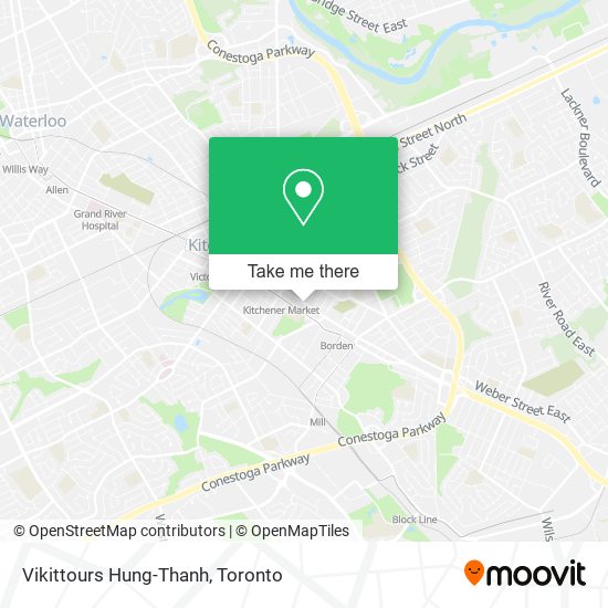 Vikittours Hung-Thanh map
