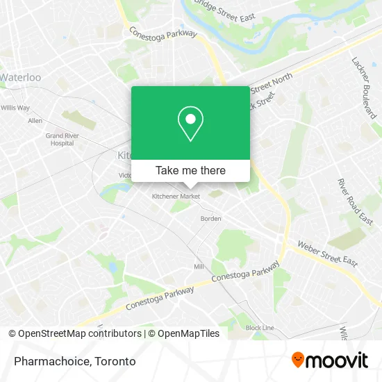 Pharmachoice map