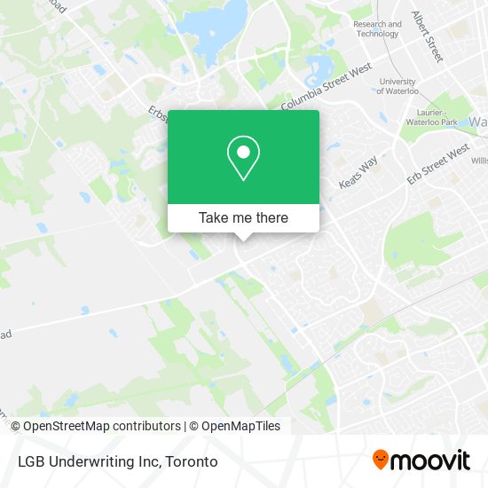 LGB Underwriting Inc map