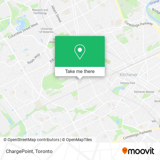 ChargePoint map