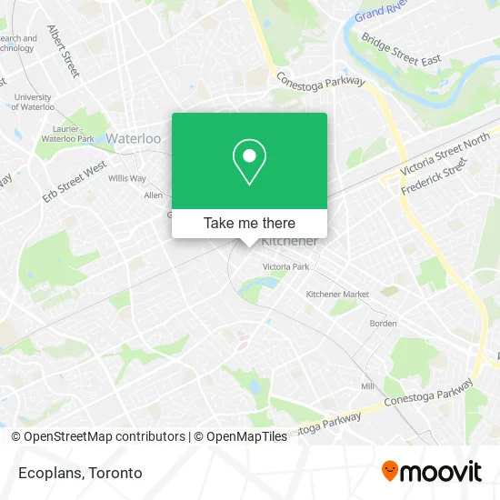 Ecoplans map