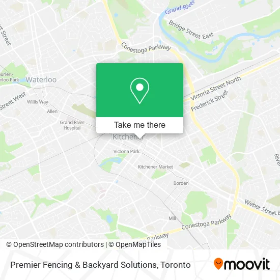 Premier Fencing & Backyard Solutions map
