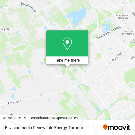 Envisionmatrix Renewable Energy map