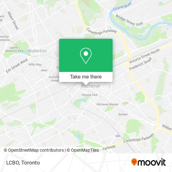 LCBO map