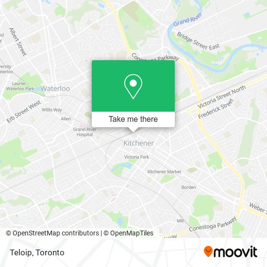 Teloip map