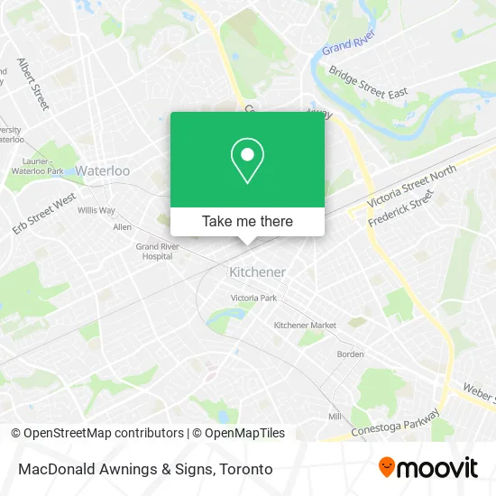MacDonald Awnings & Signs map