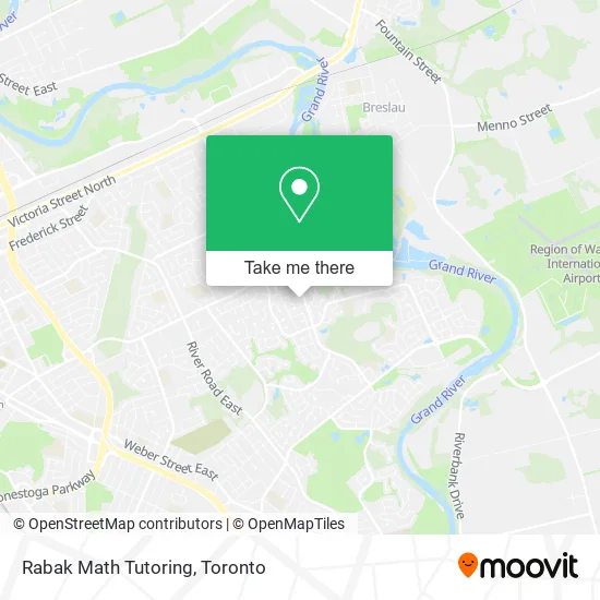 Rabak Math Tutoring map