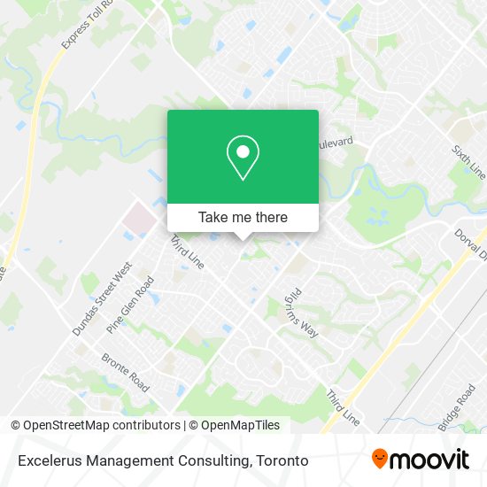Excelerus Management Consulting map