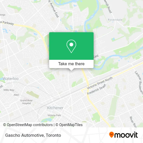 Gascho Automotive map