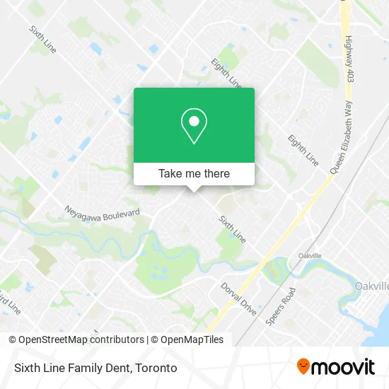 Sixth Line Family Dent map