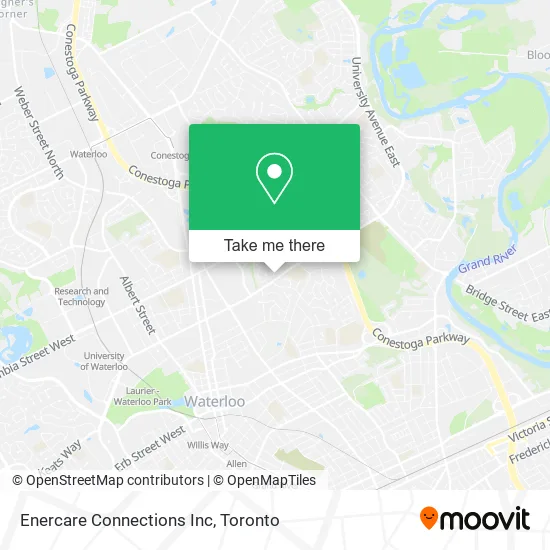 Enercare Connections Inc map