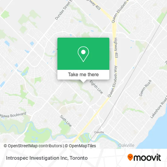 Introspec Investigation Inc map