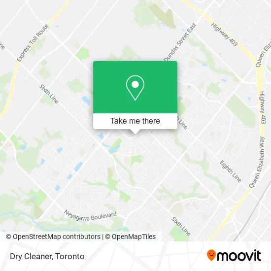 Dry Cleaner map