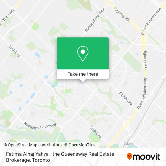 Fatima Alhaj Yahya - the Queensway Real Estate Brokerage map