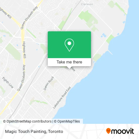 Magic Touch Painting map