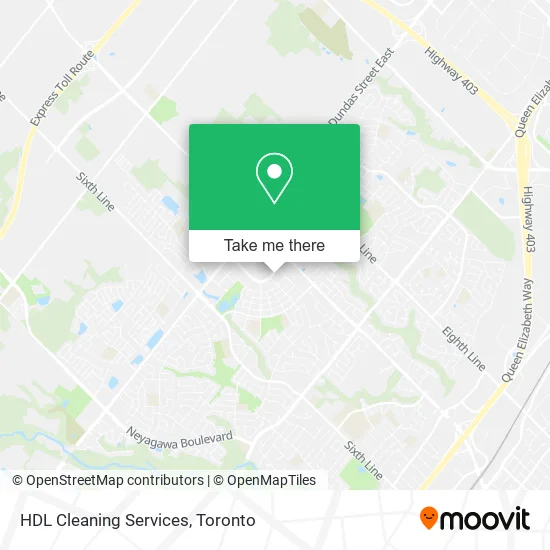 HDL Cleaning Services map