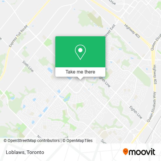 Loblaws map