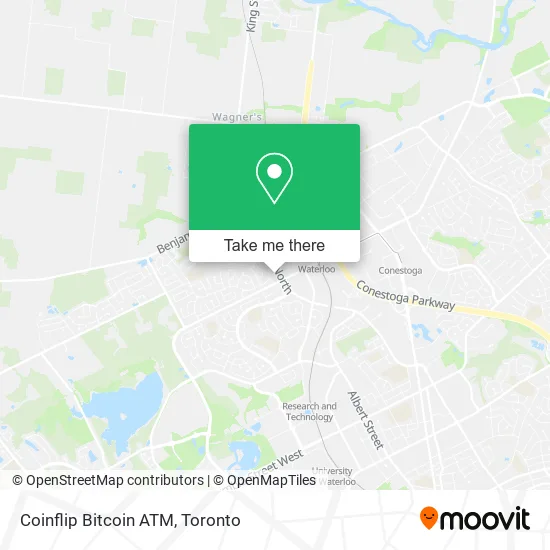 Coinflip Bitcoin ATM map