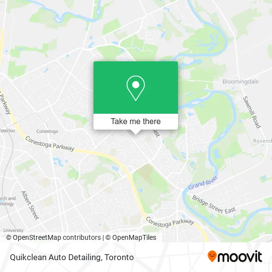 Quikclean Auto Detailing map