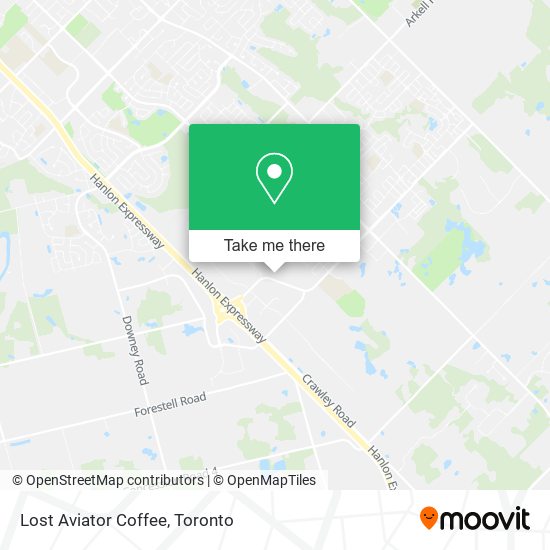 Lost Aviator Coffee plan