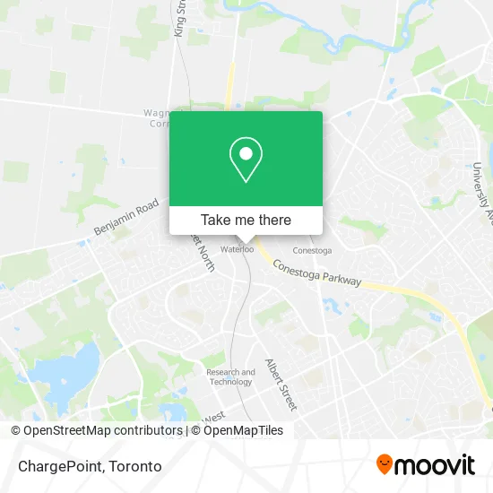 ChargePoint map