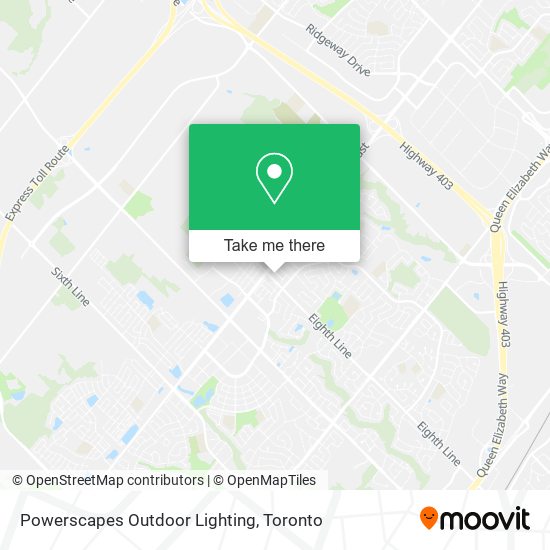 Powerscapes Outdoor Lighting map